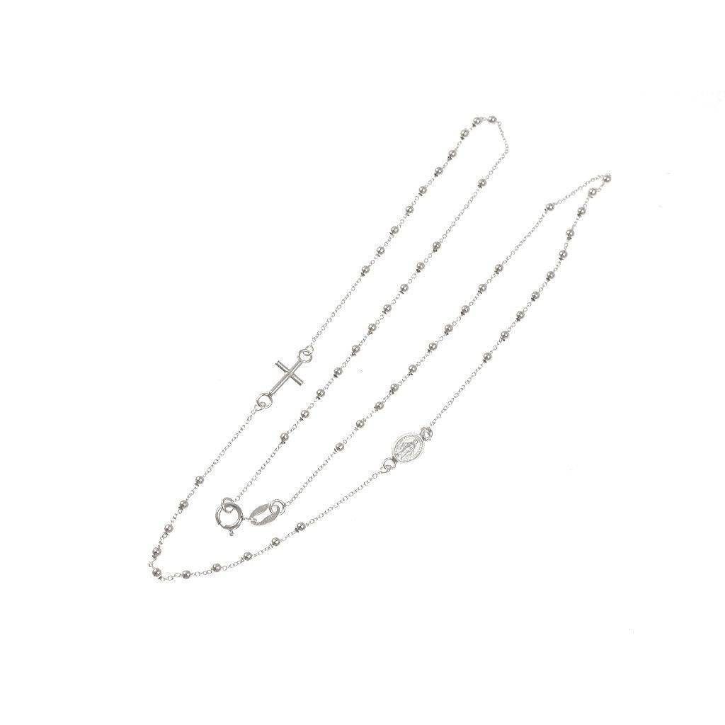 Rosario White Necklace