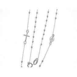 Rosario White Necklace