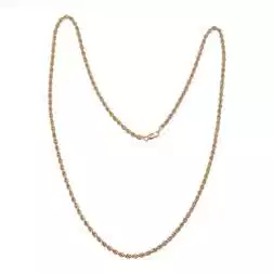 Collana Corda Oro Giallo 60cm x 3.30mm