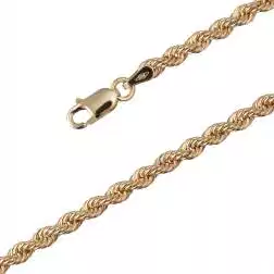 Collana Corda Oro Giallo 60cm x 3.30mm