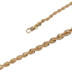 Girocollo corda scalare 42cm x 4mm-2mm