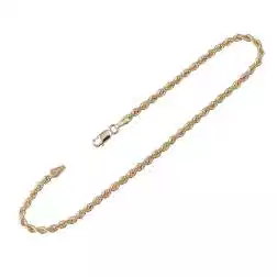 Bracciale Corda Oro Giallo x 2.70mm