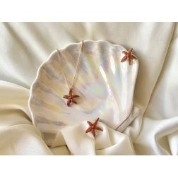 Enemel Starfish Charm