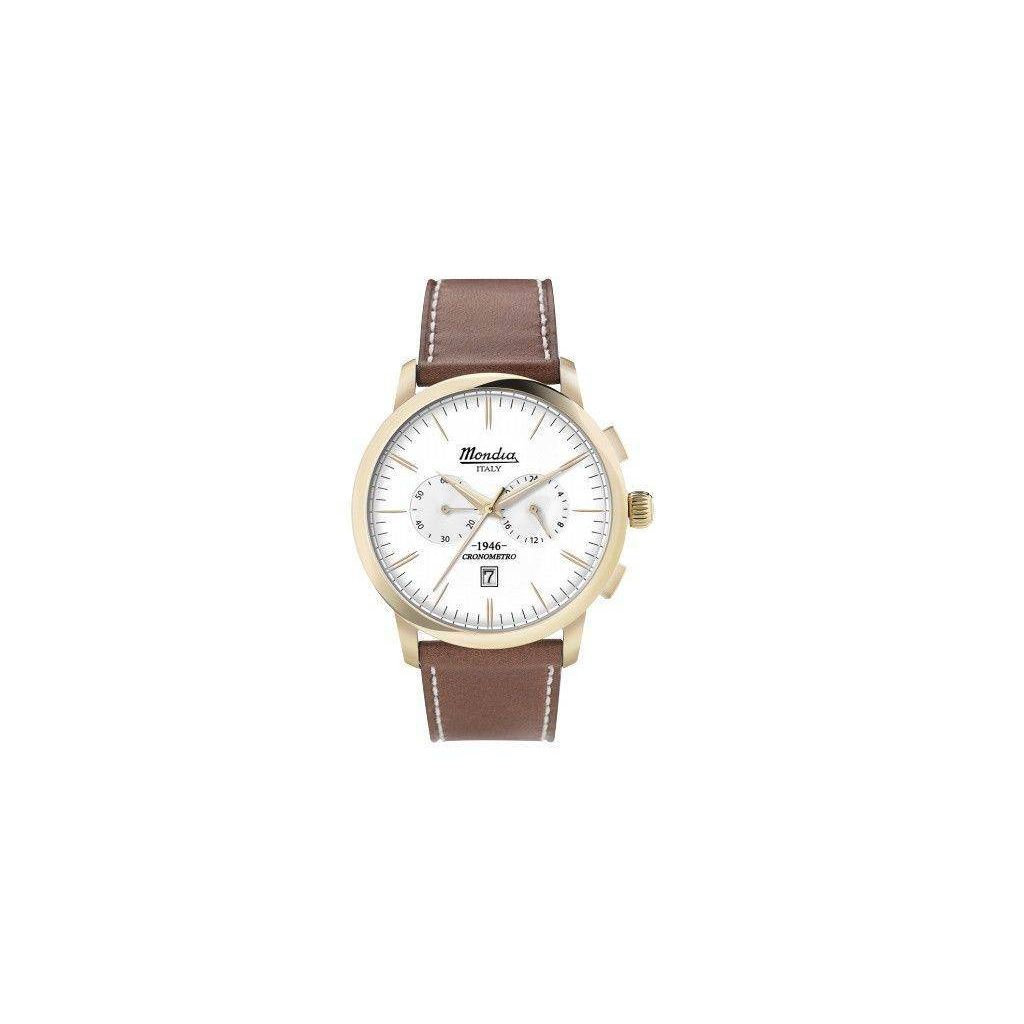 MONDIA watch, 1946 Heritage Laminate, Quartz Chrono