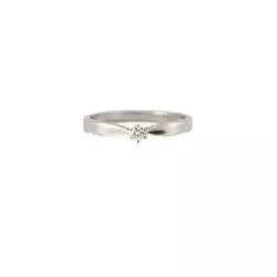 Solitario Band 0.08ct