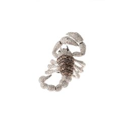 Scorpio Ring with Diamonds