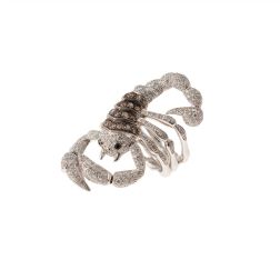 Scorpio Ring with Diamonds