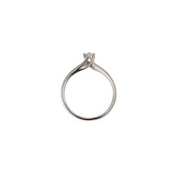Solitaire ring Panarea 0.10ct