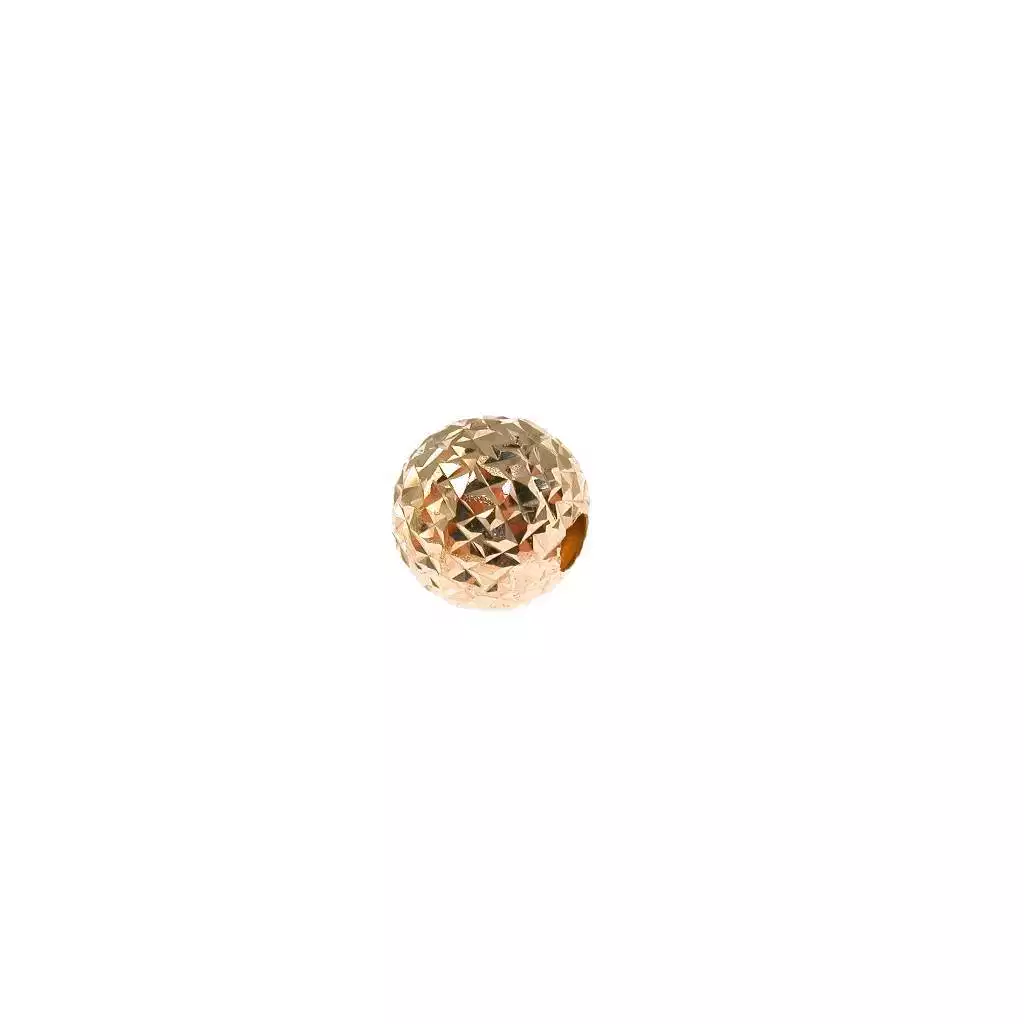 Ciondolo Pallina diamantata Rosa