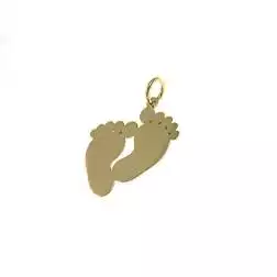 Ciondolo Piedini Oro Giallo