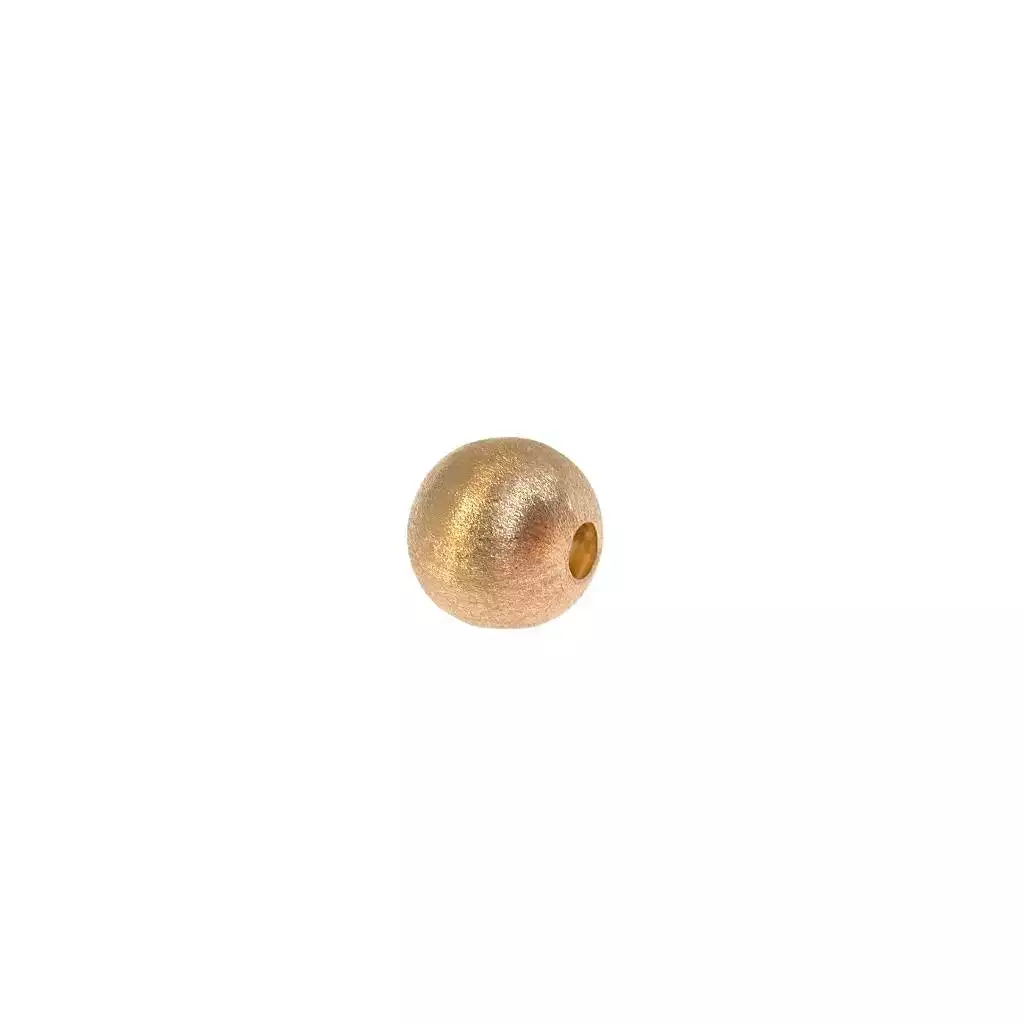 Ciondolo Pallina Sabbiata Rosa