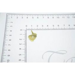 Footprints Charm Yellow Gold
