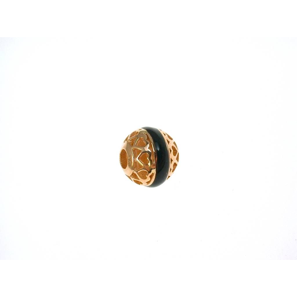 Ciondolo Sfera Cuori Forati