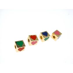 Colored Hearts Pendant
