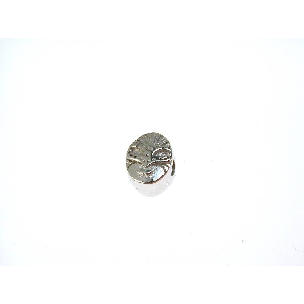 Ciondolo Maschera in Oro Bianco 18kt