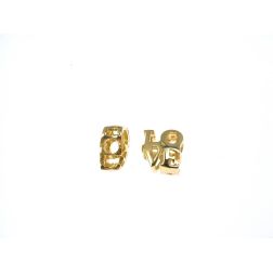 Love Pendant in 18kt Yellow Gold