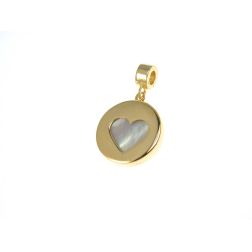 Love pendant with Mother of Pearl