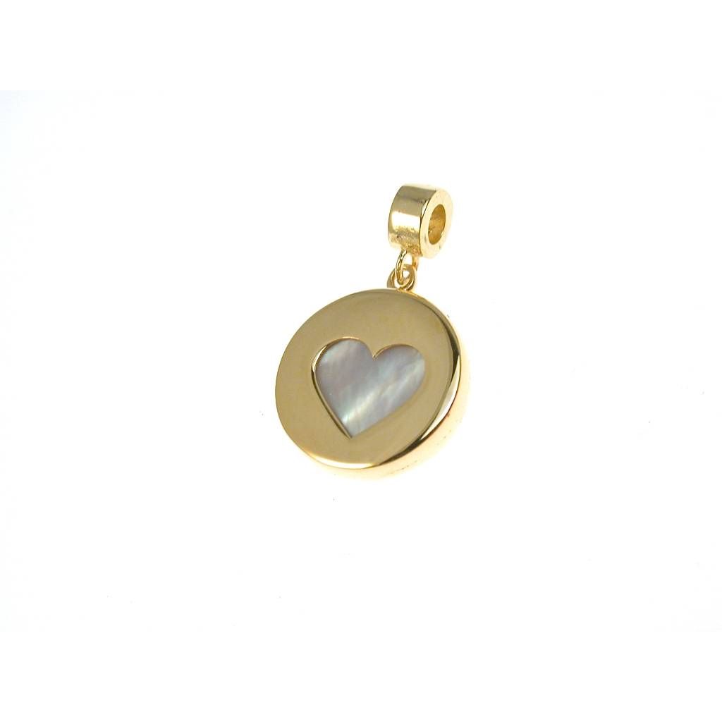 Love pendant with Mother of Pearl