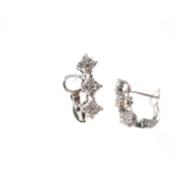 3 Rhomboid Diamonds Earrings