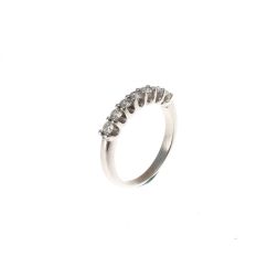 7 Diamond Ring Suspended 0.39ct