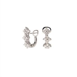 3 Rhomboid Diamonds Earrings