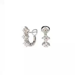 Orecchini 3 Rombi con Diamanti