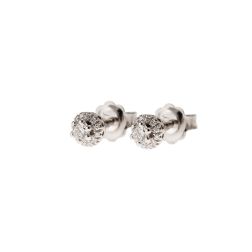 Orecchini Punto Luce Diamanti 0.50ct Contornati