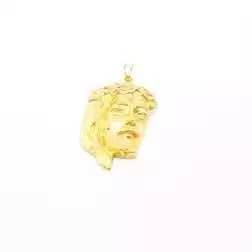 Ciondolo testa di Gesù  oro giallo