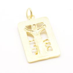 Christ of the Deep yellow gold medal