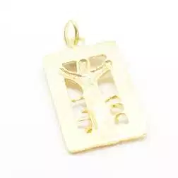 Medaglia Cristo degli Abissi oro giallo