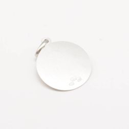 Medaglia Angioletto oro bianco