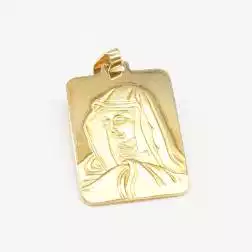 Ciondolo Madonna del Dito oro giallo