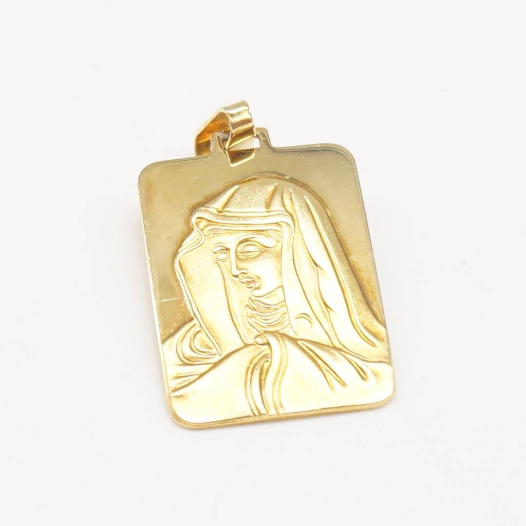 Ciondolo Madonna del Dito oro giallo