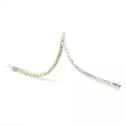 Tennis Bracelet with Peridot
