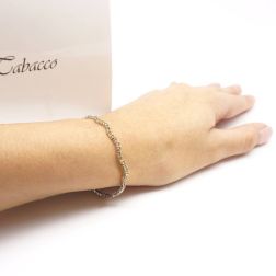 Bracciale Tennis Yellow Waves foto indossata