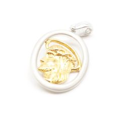 Two-tone Face of Jesus Medal