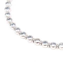 Aquamarine Round Tennis Bracelet