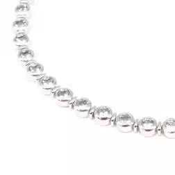 Bracciale Tennis tondo Acquamarina