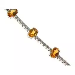 Bracciale Tennis Topazio Citrino