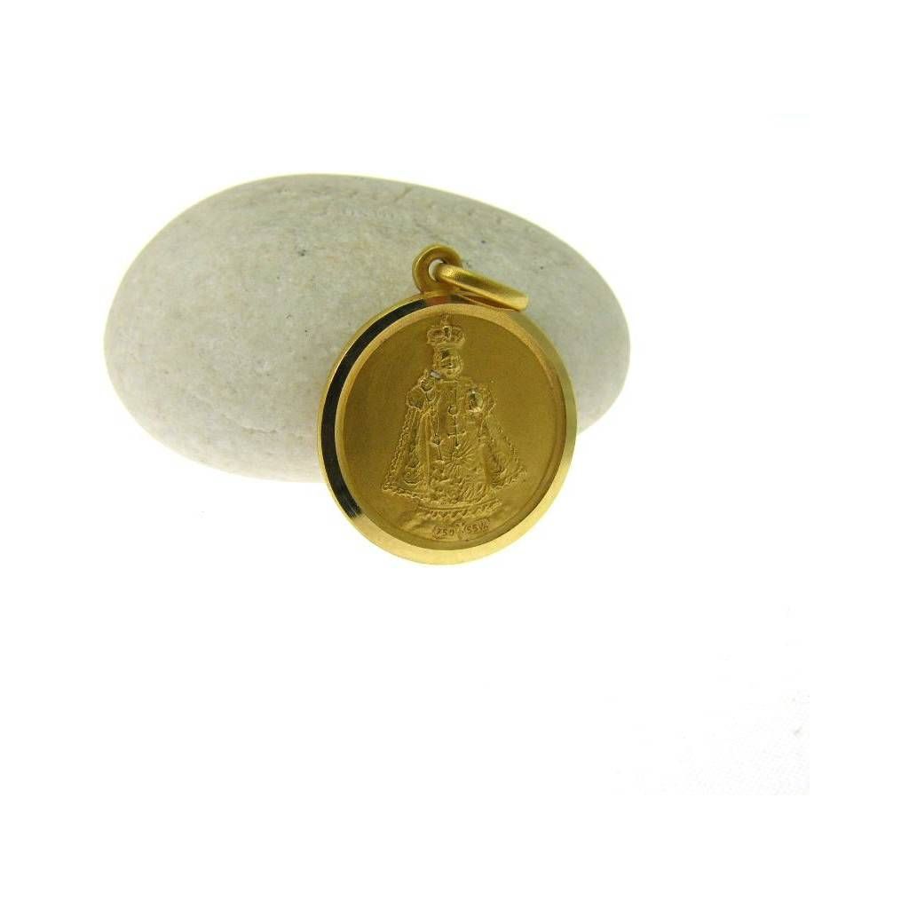 Prague Child pendant yellow gold