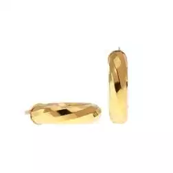Boccole Torchon Spirale 3cm x 7.50mm Oro Giallo 18kt