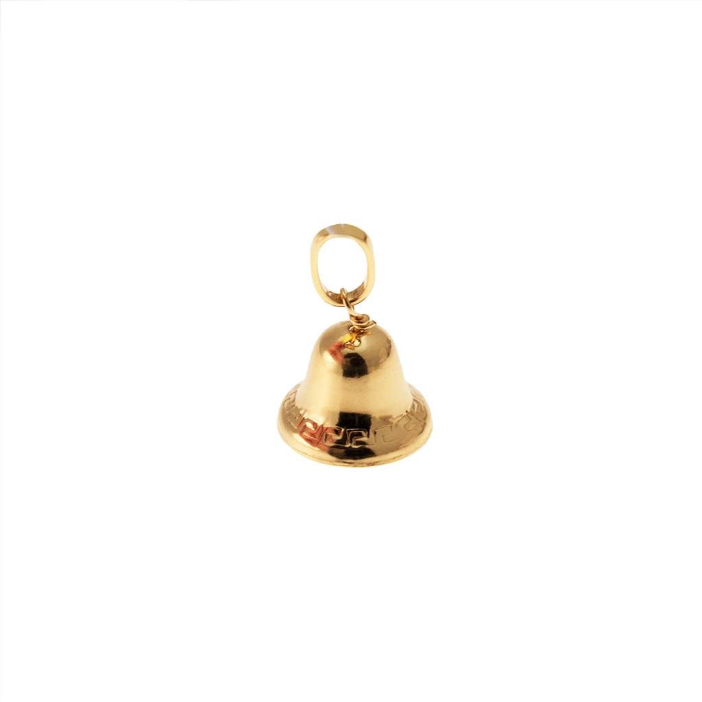 Bell Pendant in Yellow Gold