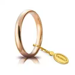 Fede Comoda 3 mm Oro Rosa UNOAERRE