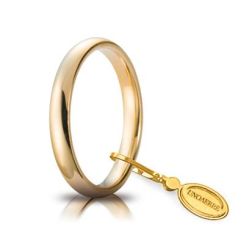 Fede Comoda 3mm oro giallo UNOAERRE