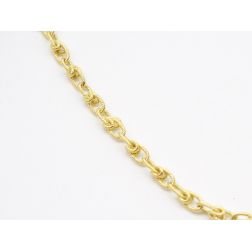 Collana a catena ritorta 55cm
