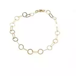 Bracciale catena Ovale e Tondo
