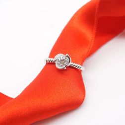 Anello Solitario in Platino e Diamante GIA 0.40 ct