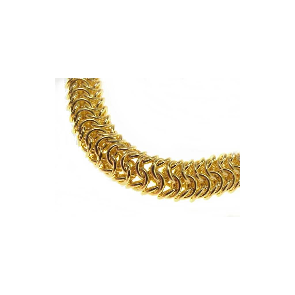 Girocollo Round Couture oro giallo 45 cm x 6,2mm