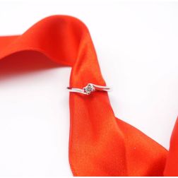 Solitaire ring Panarea 0.10ct