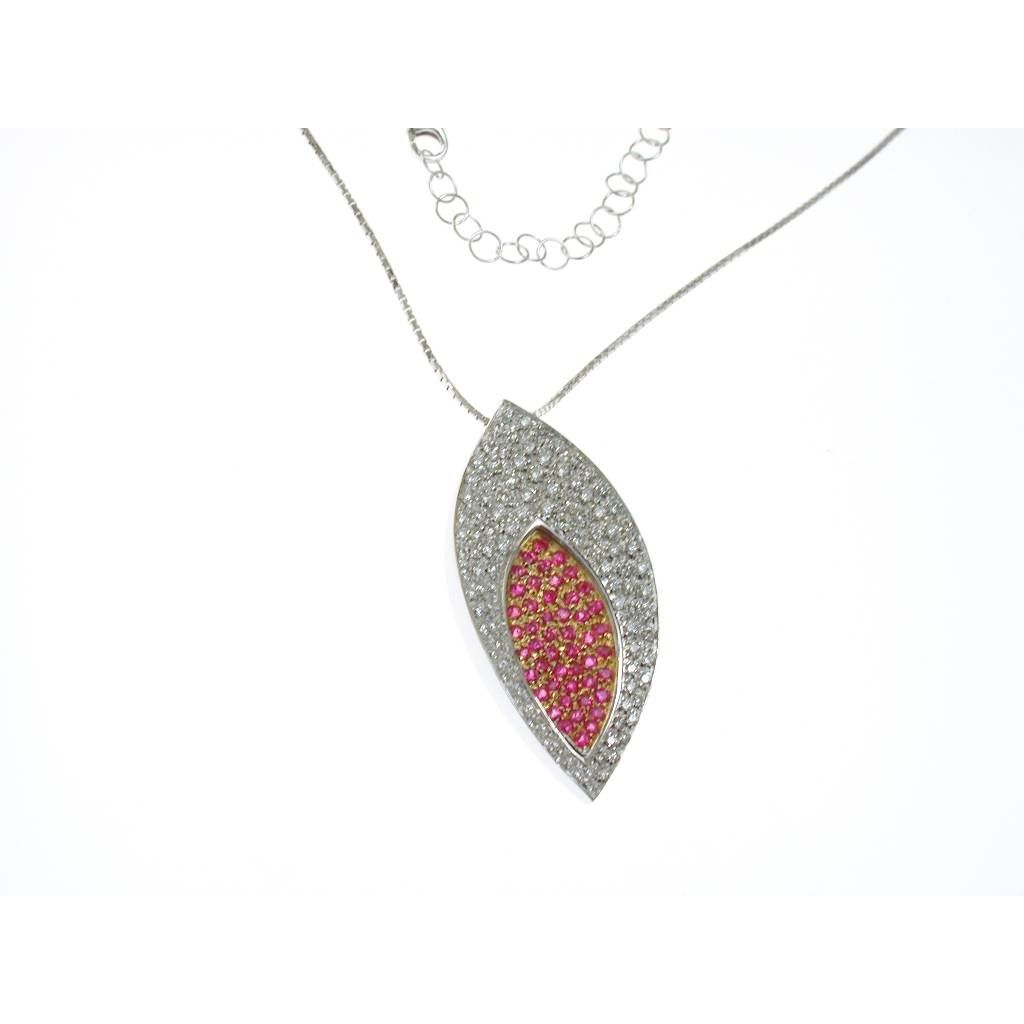 Sparkling Leaf Necklace
